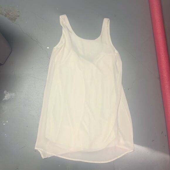 Size Small Cream Slip Mini Dress w/ Bow - Picture 5 of 5